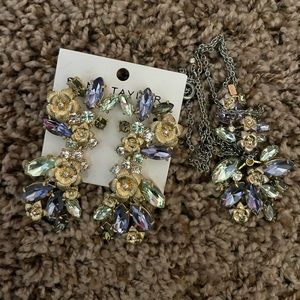Ann Taylor Earrings and Necklace